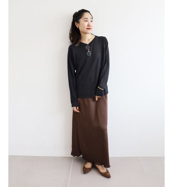  「《手洗い可能》ニットプルオーバー&times;ビスチェセット」|ニット・セーター|