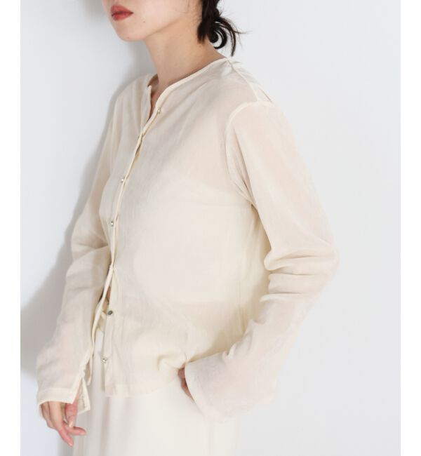  「シアーベロアカーデ」|カーディガン|