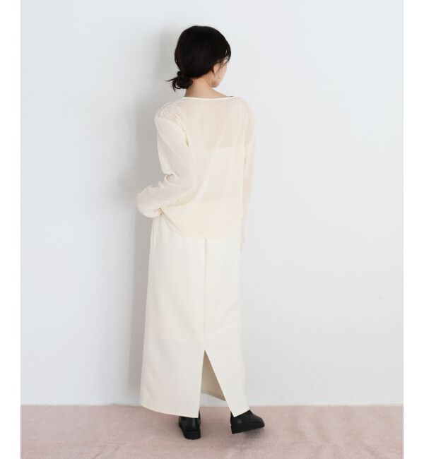  「シアーベロアカーデ」|カーディガン|