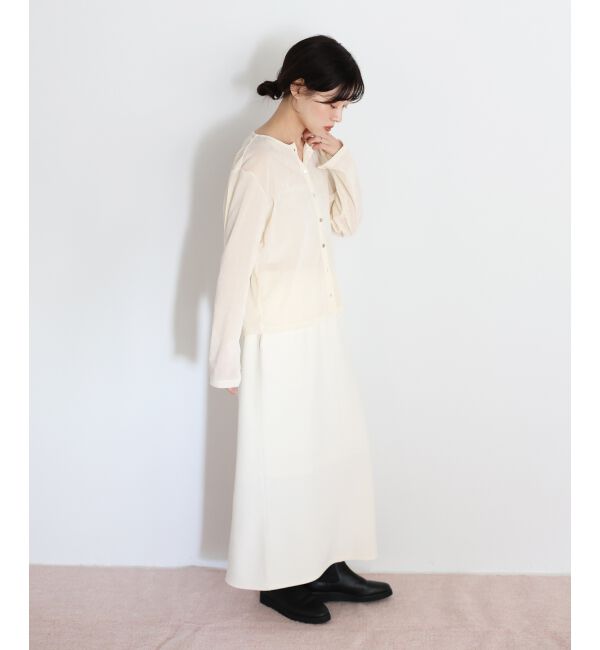  「シアーベロアカーデ」|カーディガン|