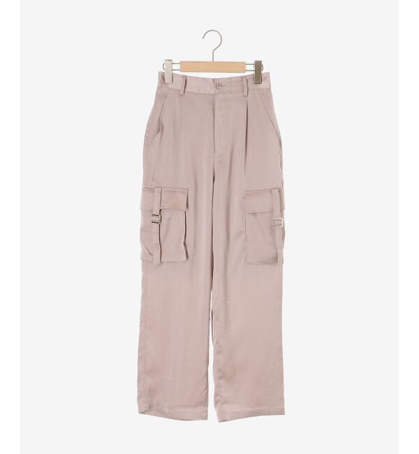 MAJESTICLEGON「サテンカーゴパンツ」|カーゴ|