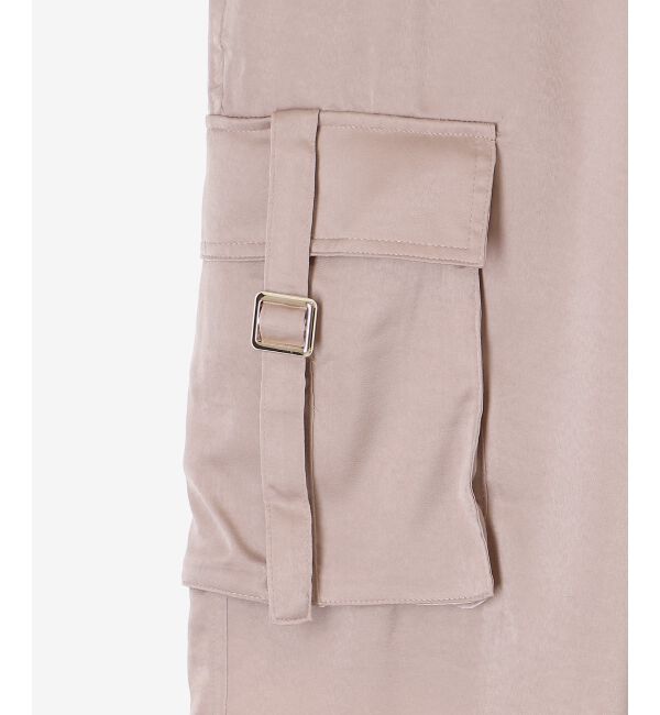 MAJESTICLEGON「サテンカーゴパンツ」|カーゴ|