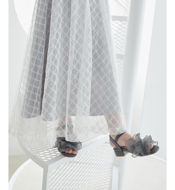  「シアーフリルサンダル」|サンダル|