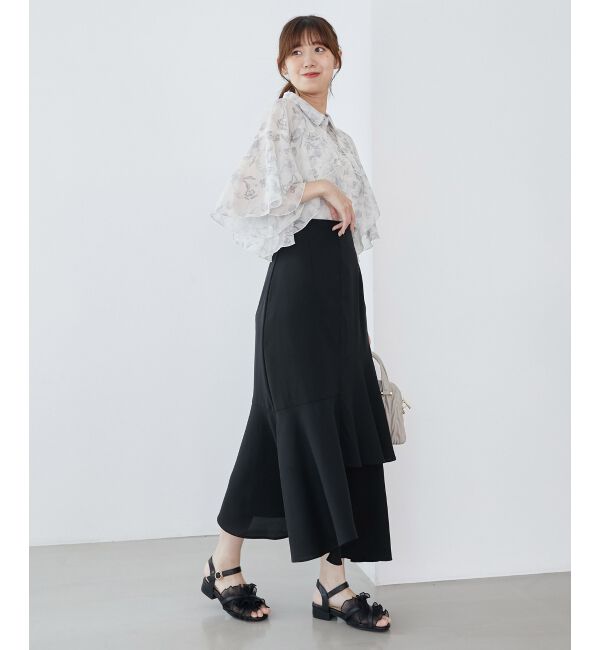  「シアーフリルサンダル」|サンダル|