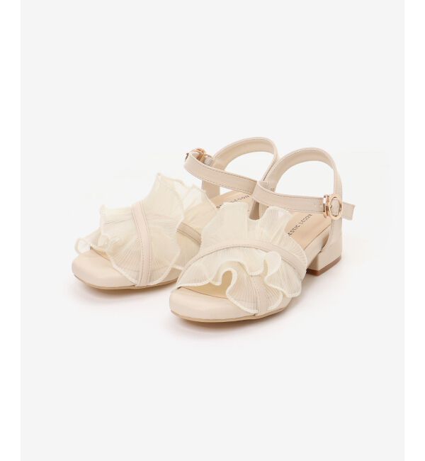  「シアーフリルサンダル」|サンダル|