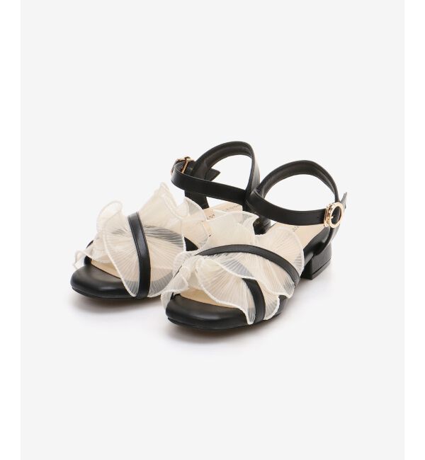  「シアーフリルサンダル」|サンダル|