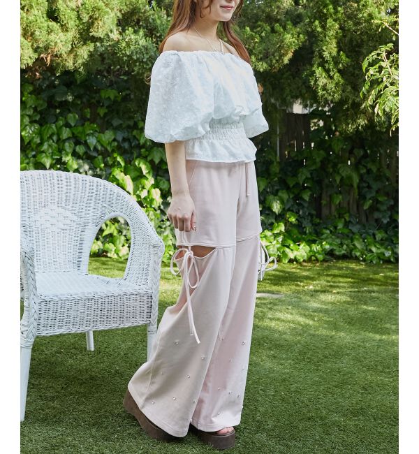  「前後2wayバルーン袖ブラウス」|シャツ・ブラウス|