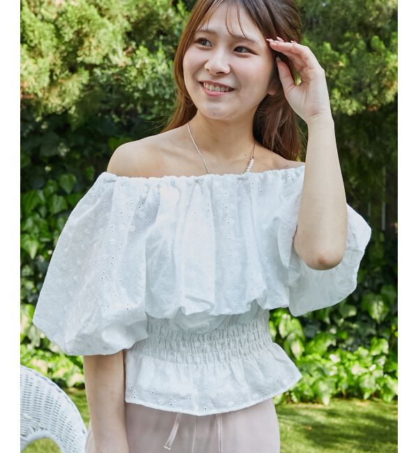  「前後2wayバルーン袖ブラウス」|シャツ・ブラウス|