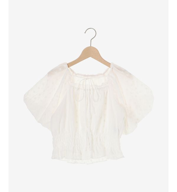  「前後2wayバルーン袖ブラウス」|シャツ・ブラウス|