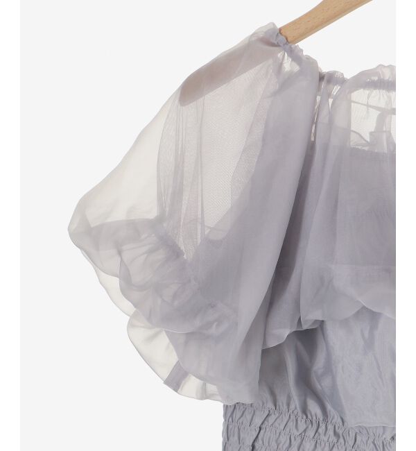  「前後2wayバルーン袖ブラウス」|シャツ・ブラウス|