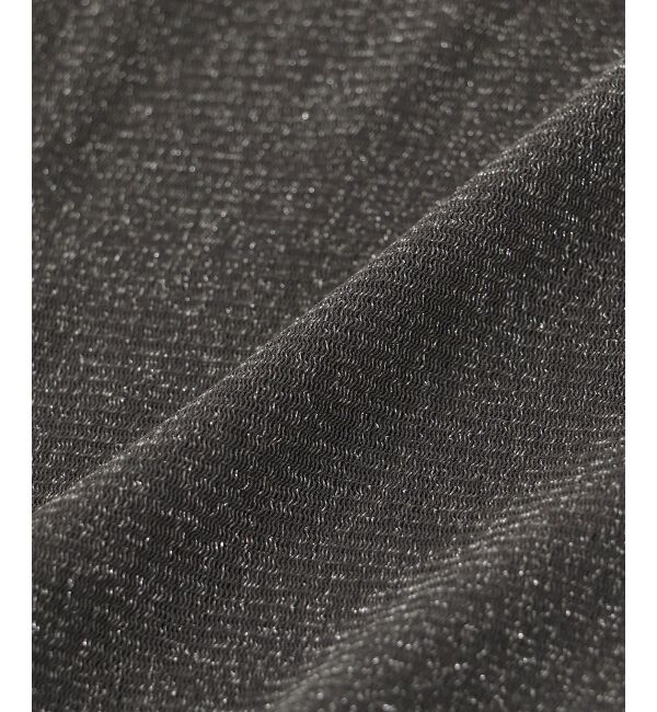  「&infin;ラメチュールオフショル半袖トップス」|Tシャツ・カットソー|