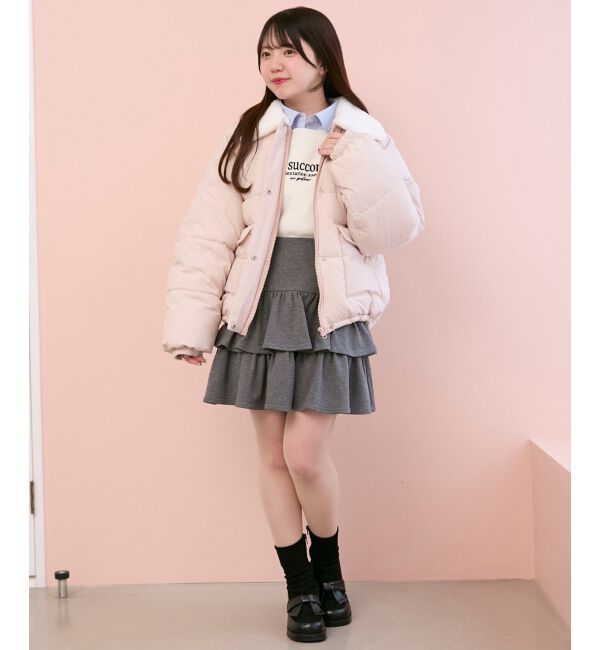  「ファー襟中綿ブルゾン」|ブルゾン・スタジャン|