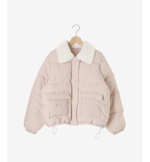  「ファー襟中綿ブルゾン」|ブルゾン・スタジャン|