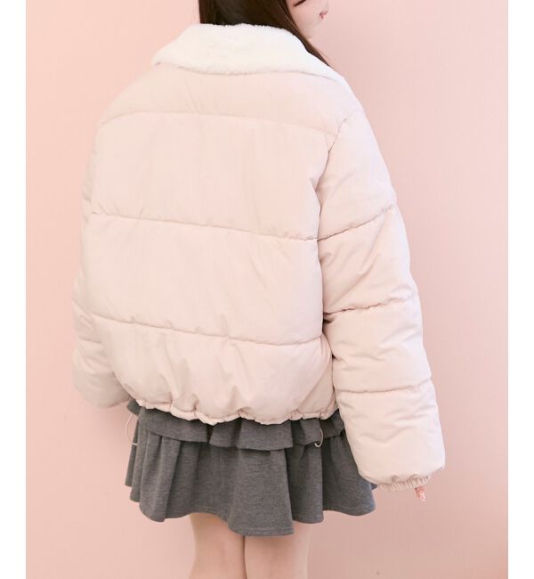  「ファー襟中綿ブルゾン」|ブルゾン・スタジャン|