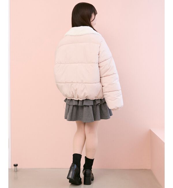  「ファー襟中綿ブルゾン」|ブルゾン・スタジャン|