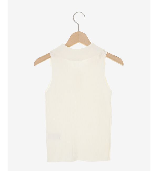  「襟付ノースリニットセットオフショルニット」|ニット・セーター|