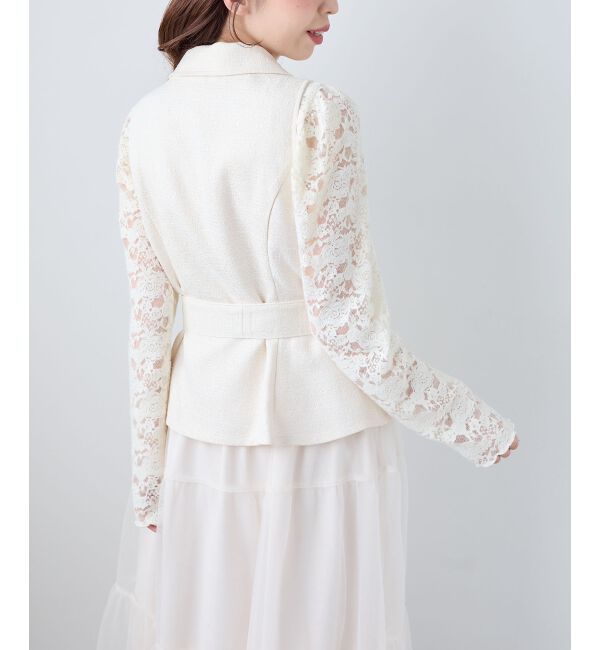  「ジレドッキングチュールワンピース」|ワンピース|