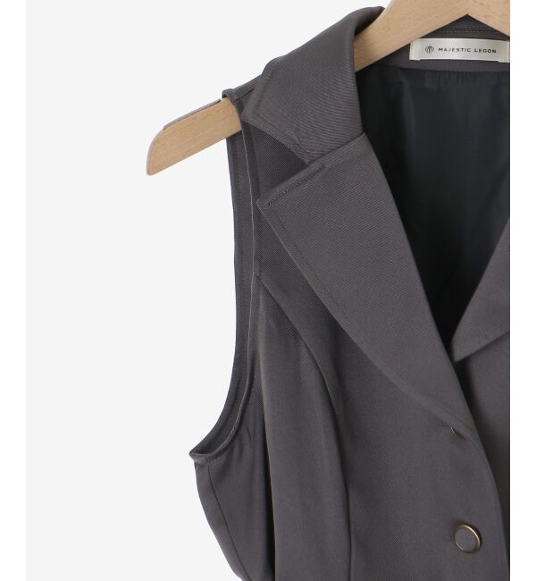  「ジレドッキングチュールワンピース」|ワンピース|