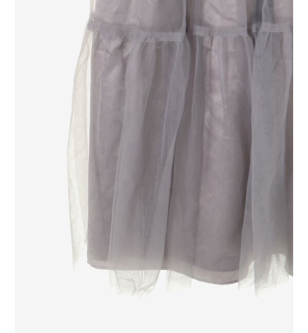  「ジレドッキングチュールワンピース」|ワンピース|