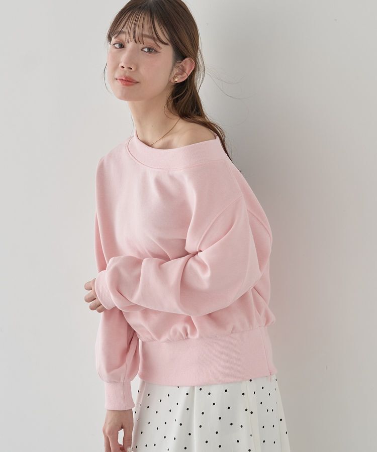 earth music&ecology「裾スリット裏毛プルオーバー」|スウェット・ジャージ|