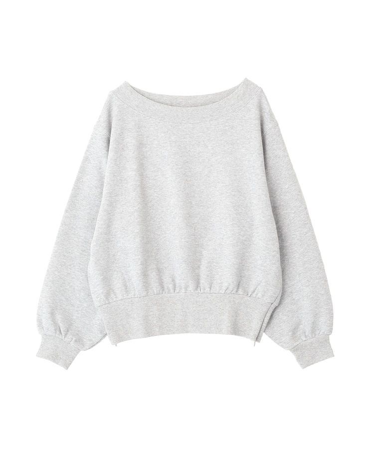 earth music&ecology「裾スリット裏毛プルオーバー」|スウェット・ジャージ|