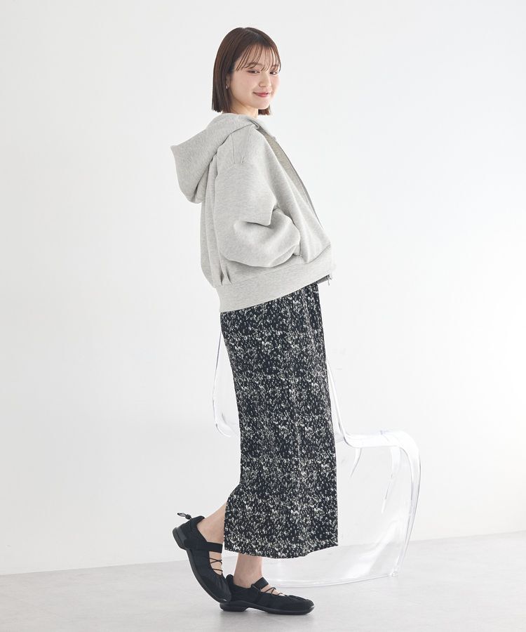 earth music&ecology「エアもちフーディブルゾン」|スウェット・ジャージ|