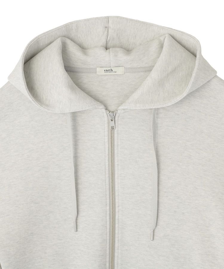 earth music&ecology「エアもちフーディブルゾン」|スウェット・ジャージ|