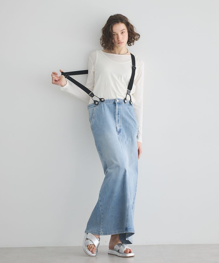 GARAGE OF GOOD CLOTHING「サスペンダー付ジャンパースカート」|スカート|