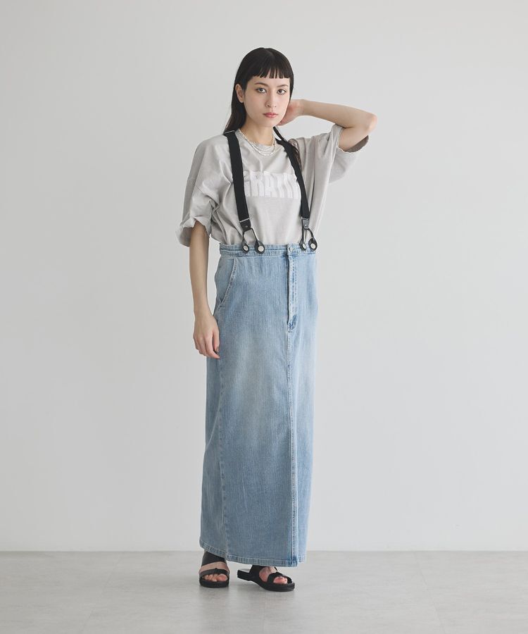 GARAGE OF GOOD CLOTHING「サスペンダー付ジャンパースカート」|スカート|