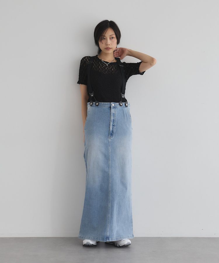 GARAGE OF GOOD CLOTHING「サスペンダー付ジャンパースカート」|スカート|
