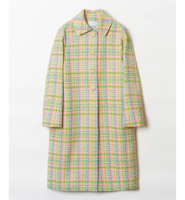 LOULOU WILLOUGHBY「【LOULOU WILLOUGHBY】NEONツイードロングコート」|その他|