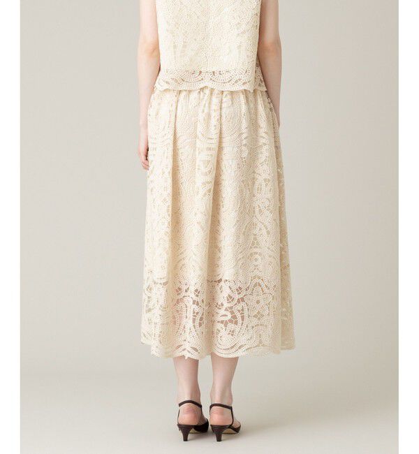 LOULOU WILLOUGHBY「【LOULOU WILLOUGHBY】モール刺繍スカート」|スカート|