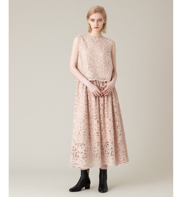 LOULOU WILLOUGHBY「【LOULOU WILLOUGHBY】モール刺繍スカート」|スカート|