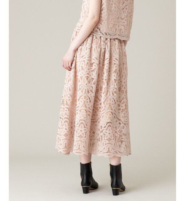LOULOU WILLOUGHBY「【LOULOU WILLOUGHBY】モール刺繍スカート」|スカート|