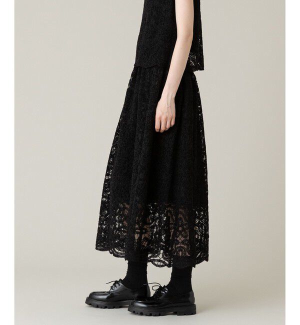 LOULOU WILLOUGHBY「【LOULOU WILLOUGHBY】モール刺繍スカート」|スカート|
