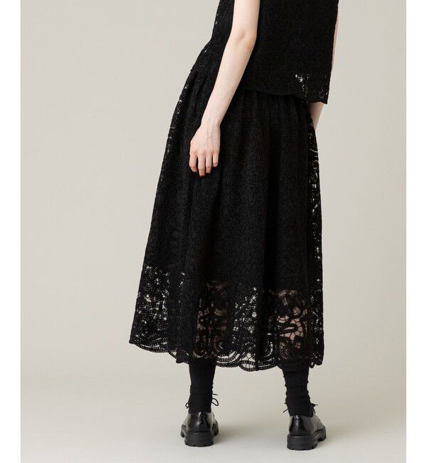 LOULOU WILLOUGHBY「【LOULOU WILLOUGHBY】モール刺繍スカート」|スカート|