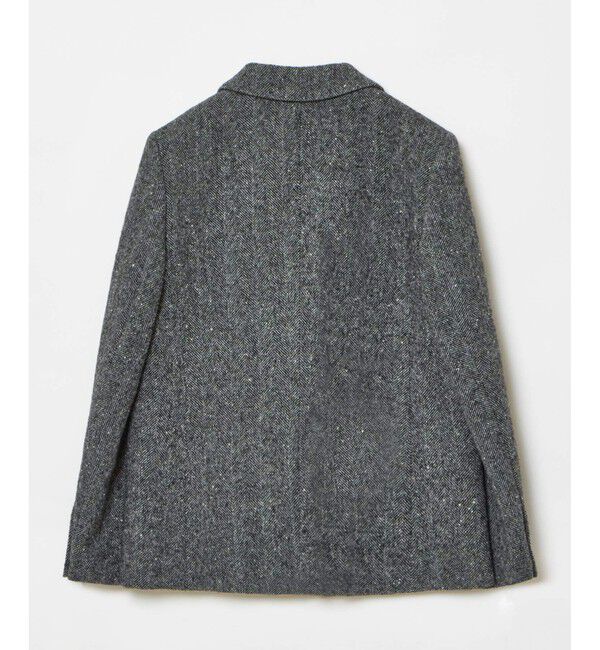 allureville「【セットアップ対応可能】ヘリンボンツイードテーラードジャケット」|テーラードジャケット|