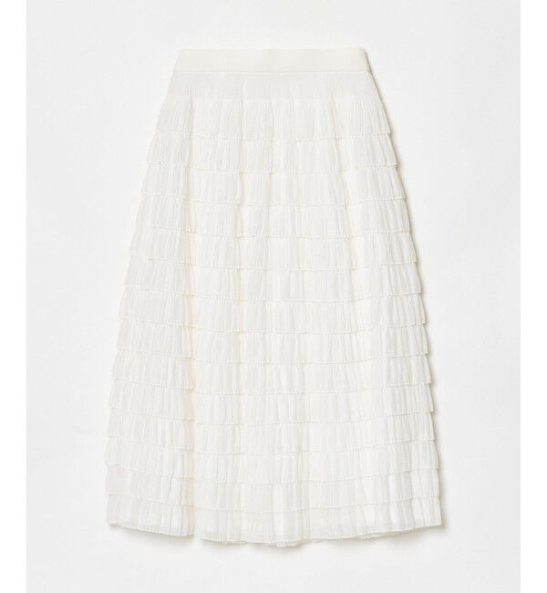 LOULOU WILLOUGHBY「【LOULOU WILLOUGHBY】プリーツティアードスカート」|スカート|