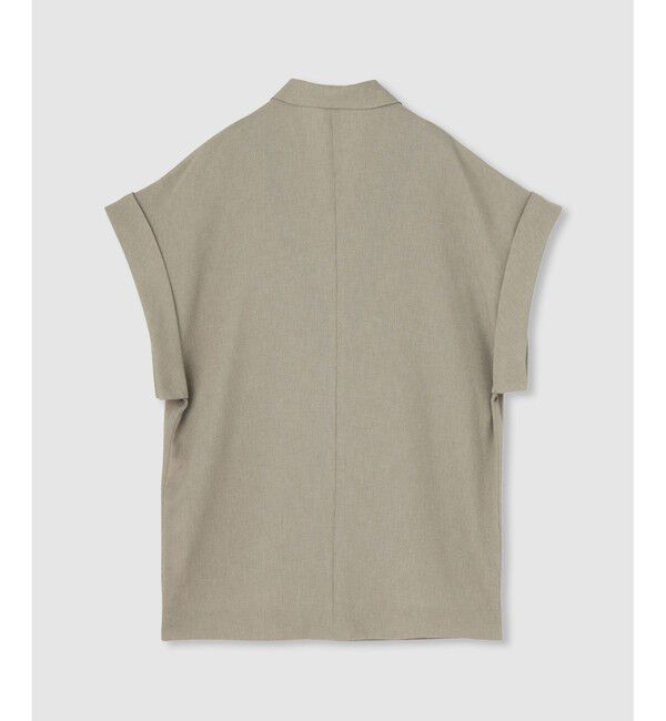 allureville「スラブメッシュフレンチスリーブジャケット」|テーラードジャケット|