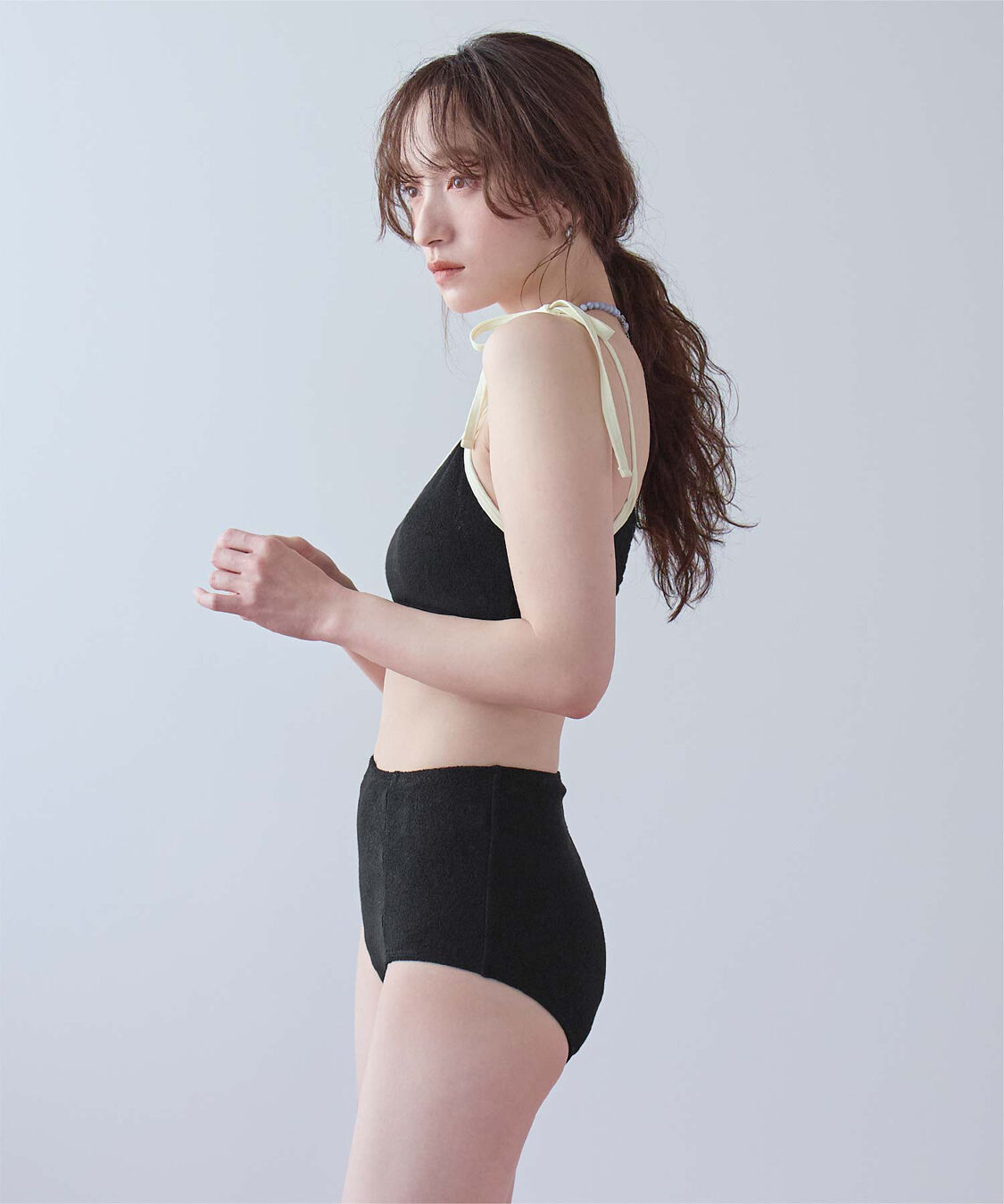 SEA DRESS「パイル素材パイピングビキニ/水着」|ビキニ|