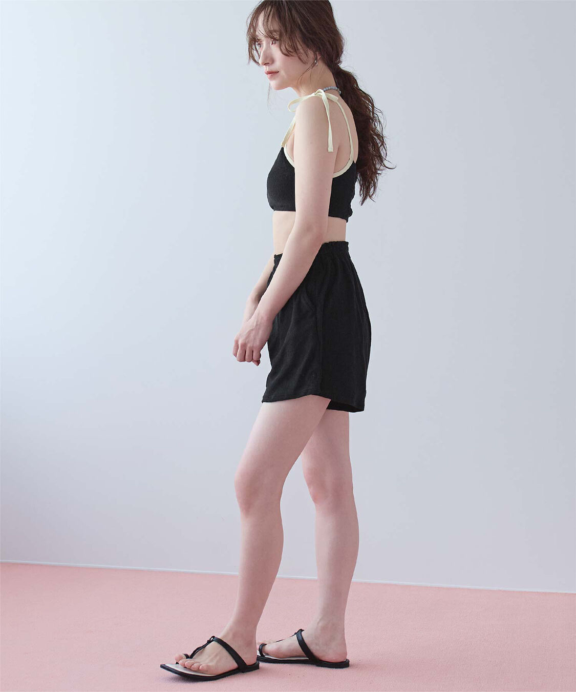 SEA DRESS「パイル素材パイピングビキニ/水着」|ビキニ|