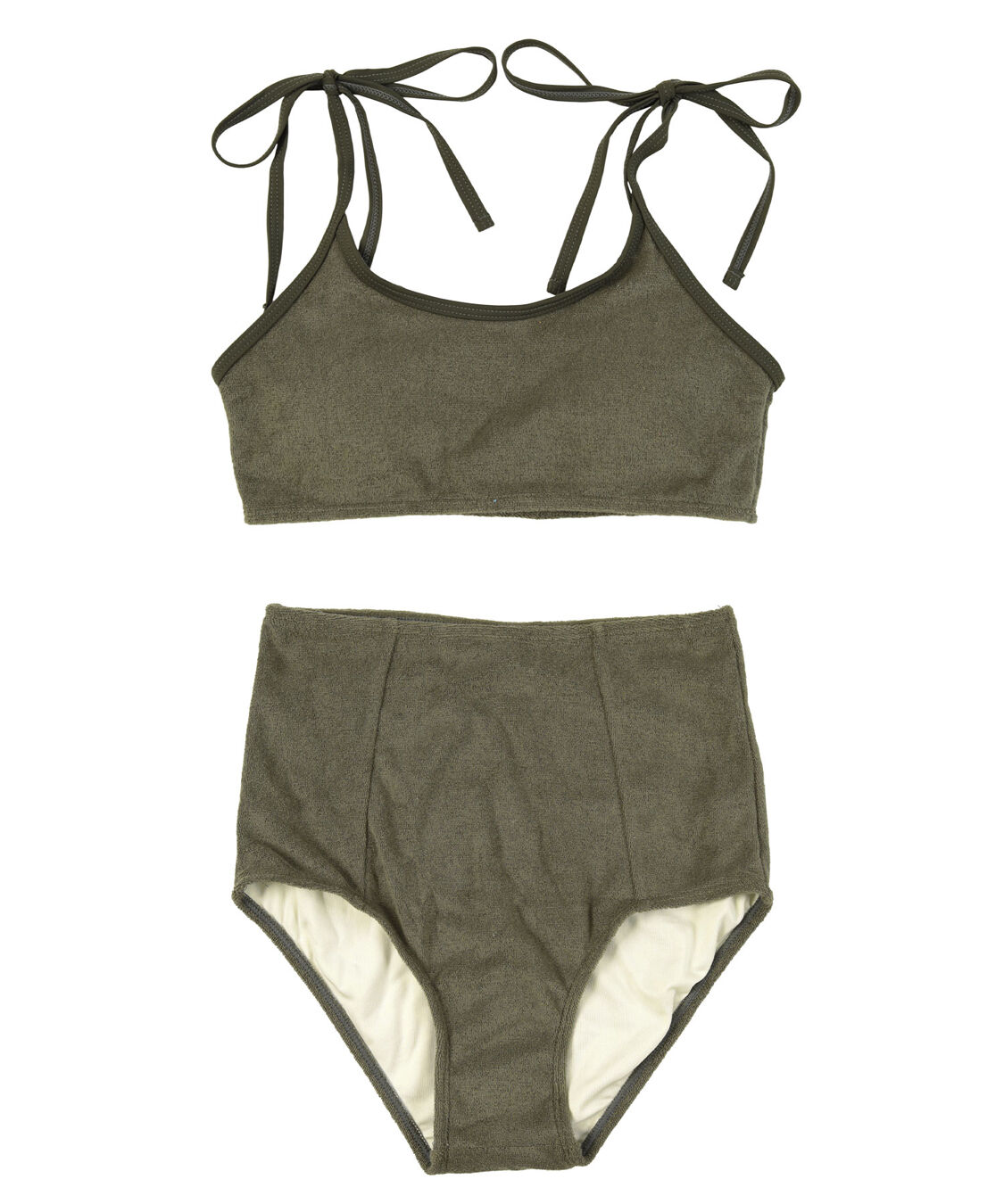 SEA DRESS「パイル素材パイピングビキニ/水着」|ビキニ|