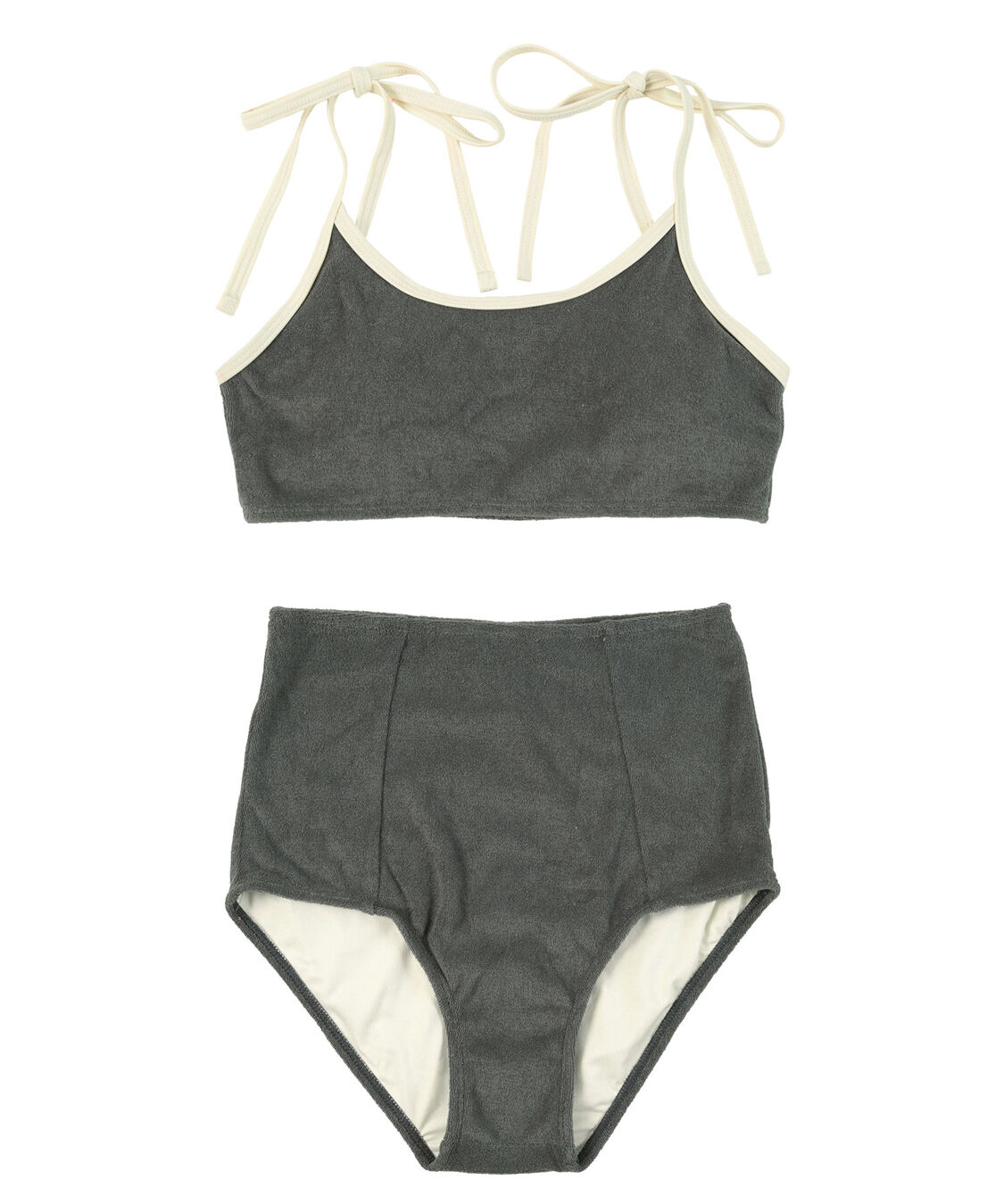 SEA DRESS「パイル素材パイピングビキニ/水着」|ビキニ|