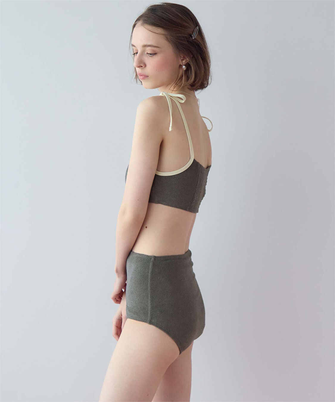 SEA DRESS「パイル素材パイピングビキニ/水着」|ビキニ|