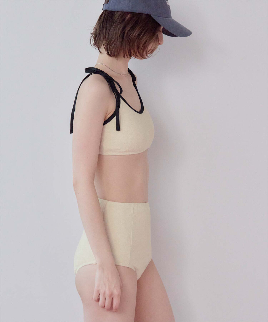 SEA DRESS「パイル素材パイピングビキニ/水着」|ビキニ|