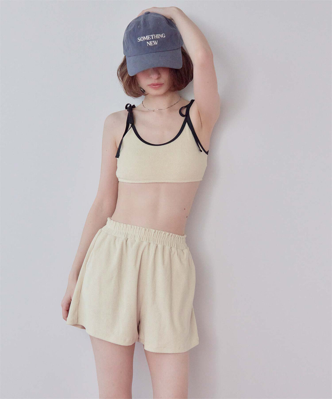 SEA DRESS「パイル素材パイピングビキニ/水着」|ビキニ|