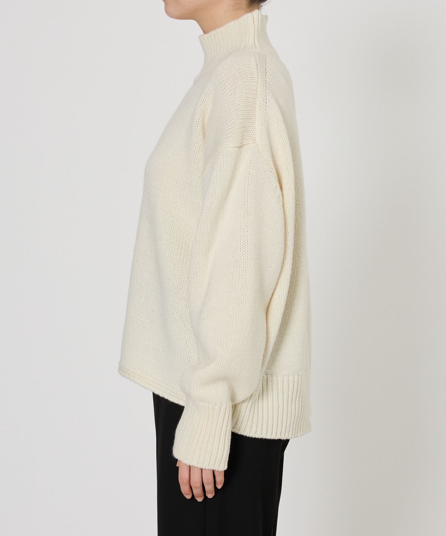 BABYLONE「リラクシータートルプルオーバー」|ニット・セーター|