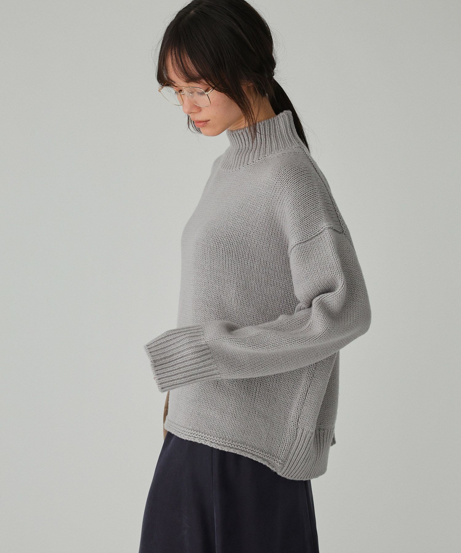 BABYLONE「リラクシータートルプルオーバー」|ニット・セーター|