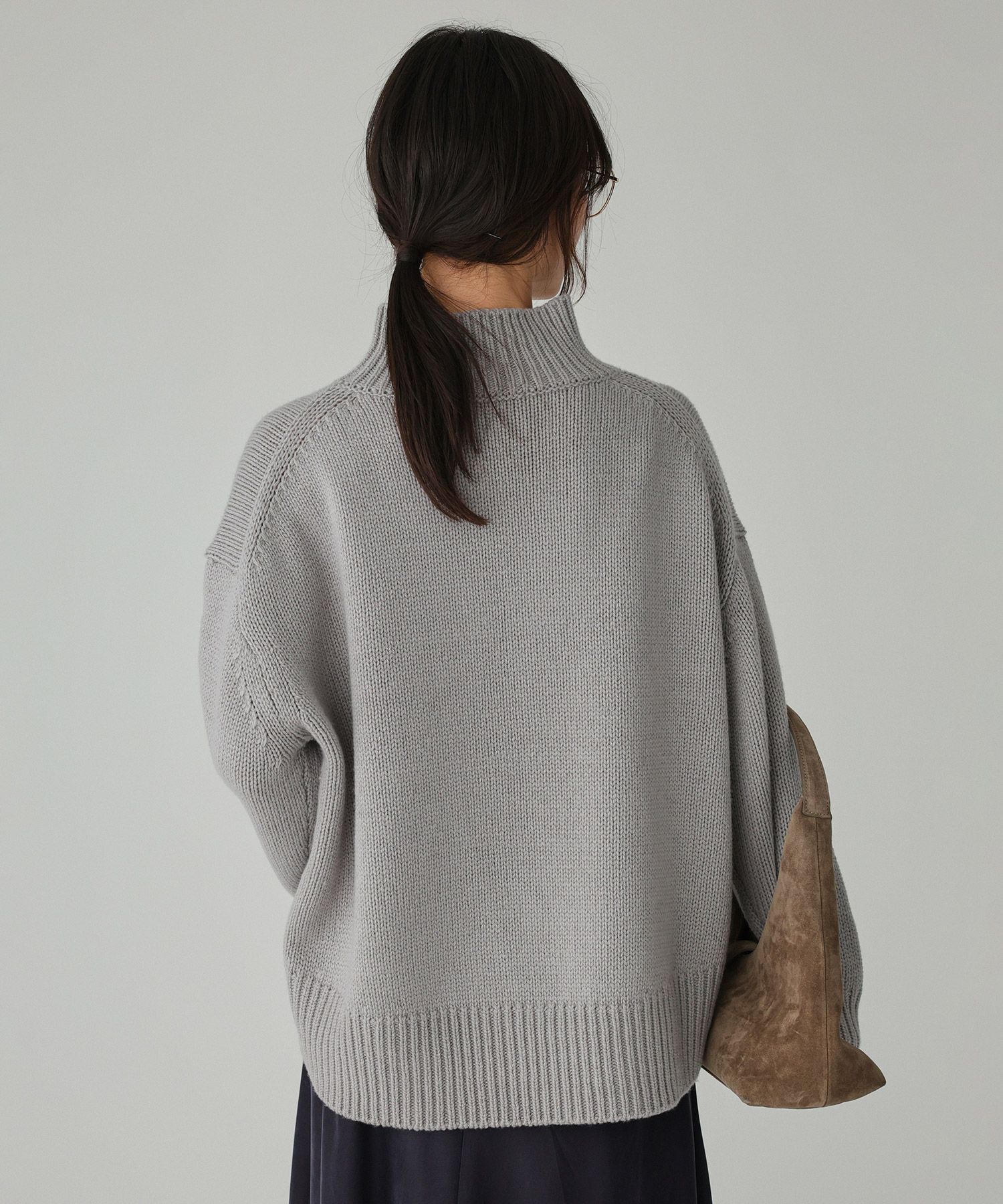 BABYLONE「リラクシータートルプルオーバー」|ニット・セーター|