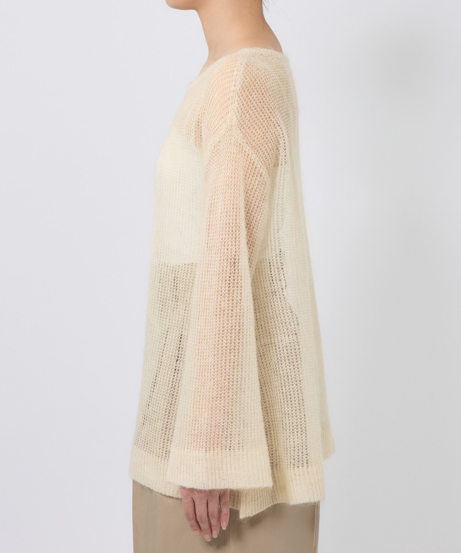 BABYLONE「フレアシルエットプルオーバー」|ニット・セーター|